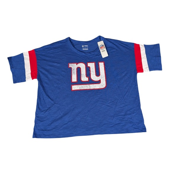 NFL Team Apparel Tops - NFL New York Giants Team Apparel T-Shirt Women's Extra Large NY Football‎